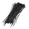 AMARRAS PLASTICAS 25 CM NEGRA X 100uds